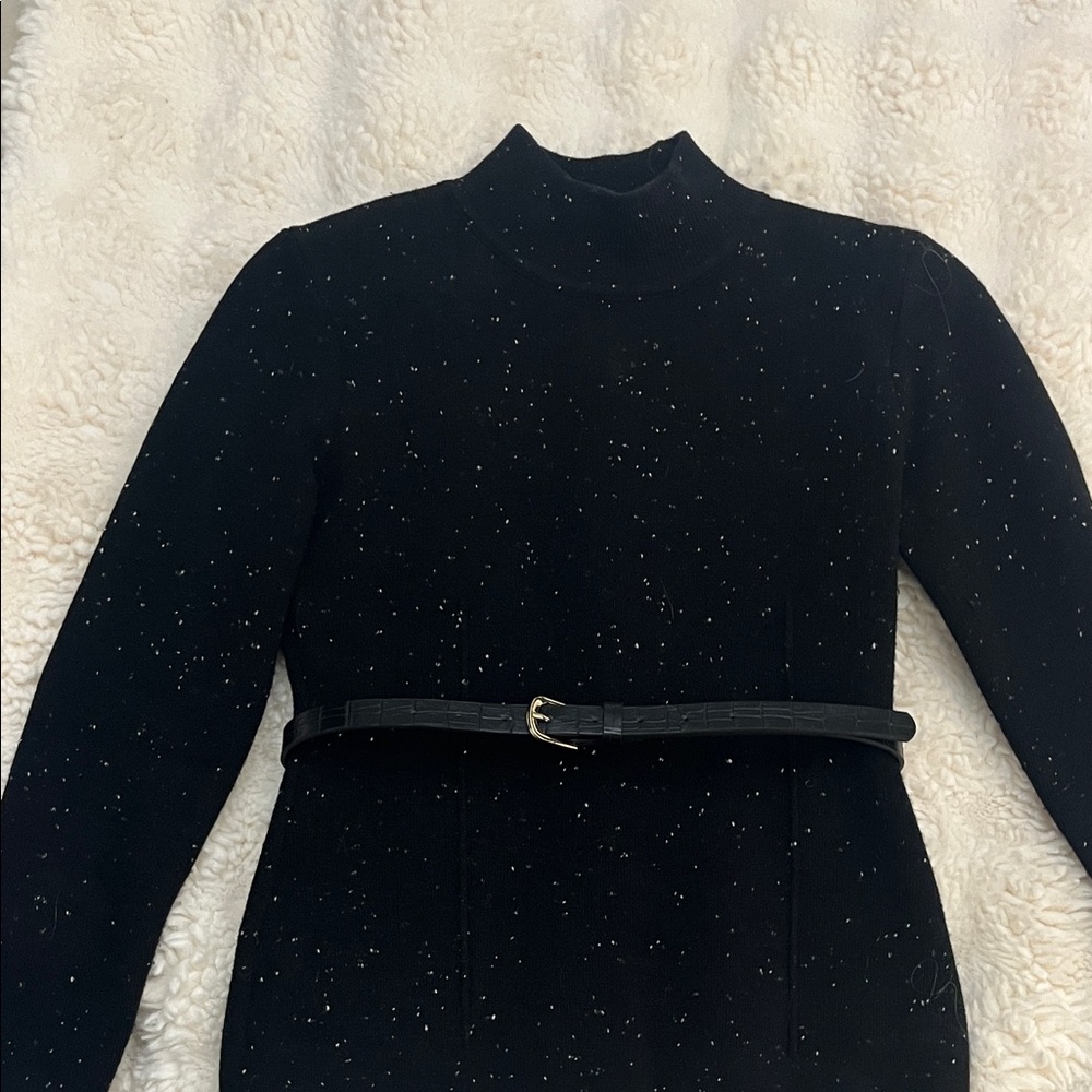 Zara Black Speckled sweater